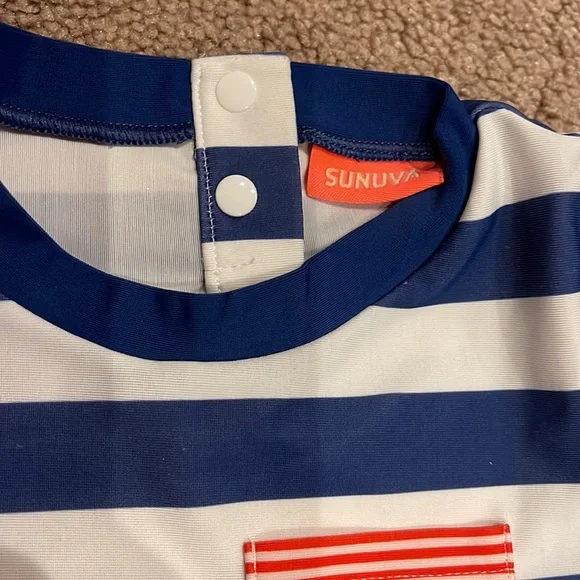 Sunuva UPF swim shirt and swim shorts, 18-24M - Picture 7 of 9